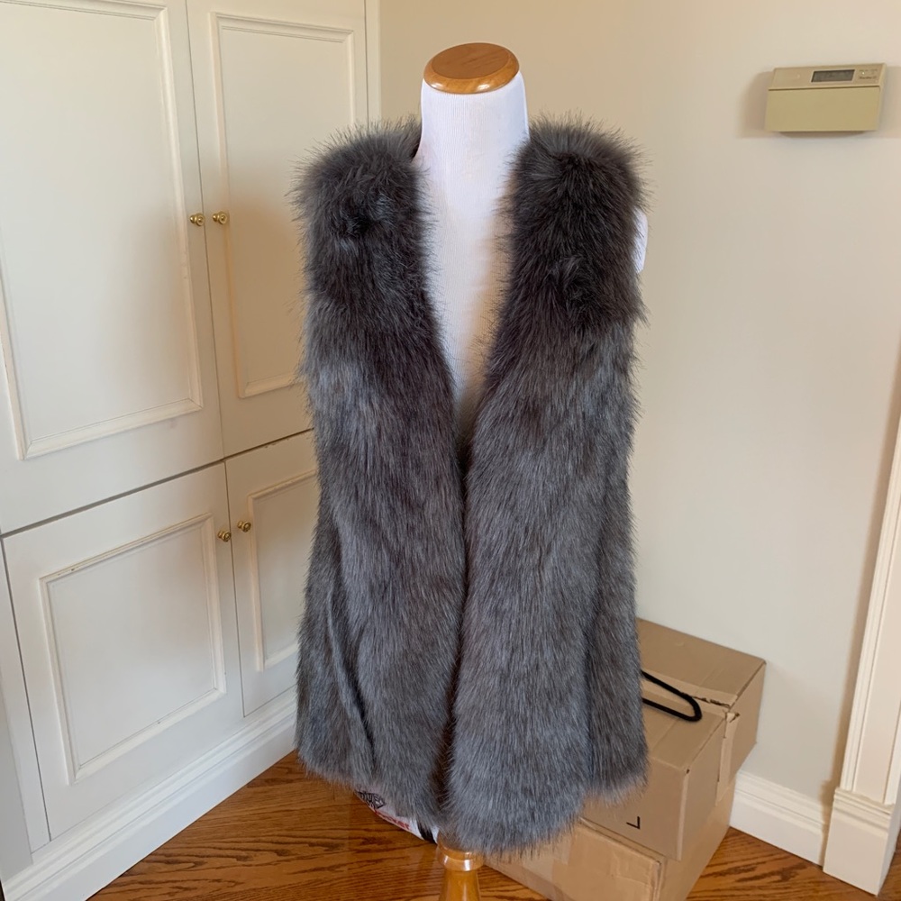 New Faux Fur Vest